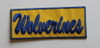 University of Michigan Wolverines Iron on Embroidered Patch