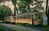 Notre Dame Postcard - Indiana Railways Trolley