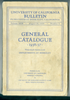 U.C. Berkeley General Catalogue 1936-1937
