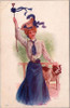 Yale University Archie Gunn Designed Victorian Postcard