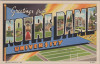 Greetings from Notre Dame Postcard