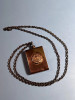 Antique University of Michigan Perfume Pendant
