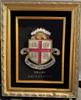 Vintage Brown University Coat of Arms Framed