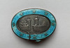 Vintage Harvard University Sterling Silver and Enamel Pin Brooch
