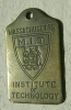 MIT Vintage Brass Key Chain