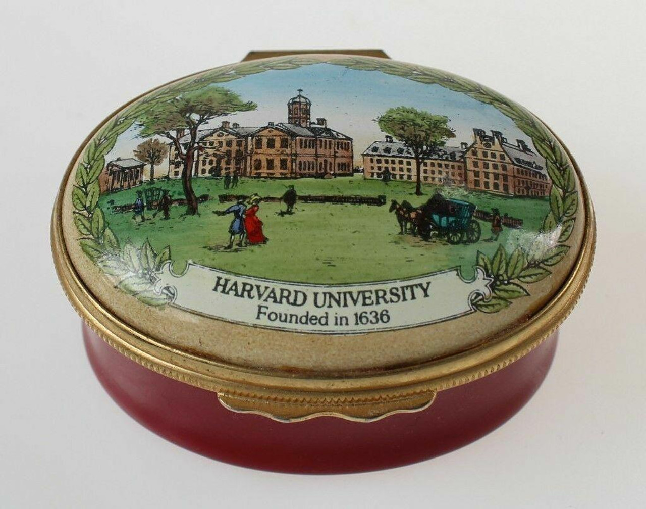 Harvard University - Halcyon Days Enamel Box