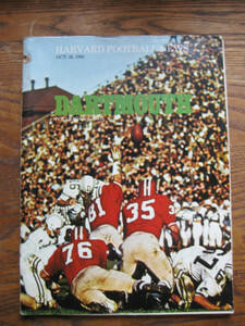 Dartmouth v. Harvard Football Program 1968 - Tommy Lee Jones