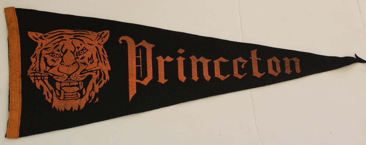 Princeton 1950s Felt Pennant