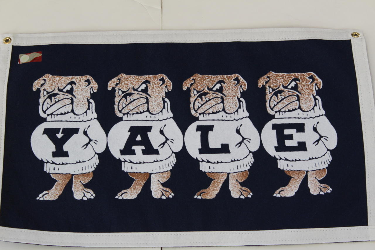 Yale Handsome Dan Bulldogs Banner