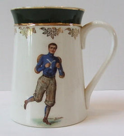 Yale University Antique F Earl Christy Football Mug