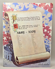 Army v. Navy Football Program 1976