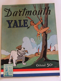 Dartmouth v Yale Football Program 1942
