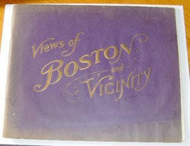 Views of Boston and Harvard early 20th Century