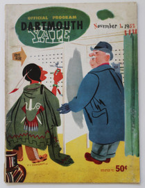 Dartmouth v Yale Football Program 1952