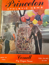 Cornell v. Princeton Football Program 1966