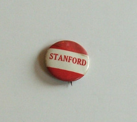 Stanford 1950s Pin back Button