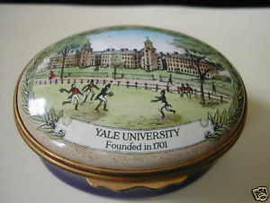 Halcyon Days Enamel Box - Yale University