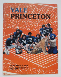Princeton v Yale Football Program 1976