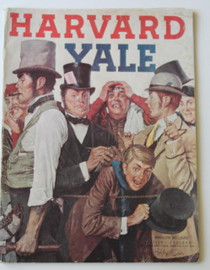 Harvard v Yale Football Program 1955