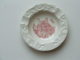 Harvard Wedgwood Ashtray - Massachusetts Hall