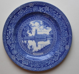 Princeton Wedgwood Plate Graduate College Tower