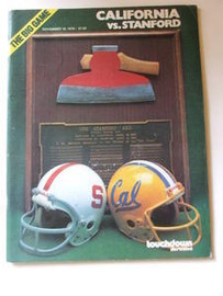 Stanford v California Football Program 1978