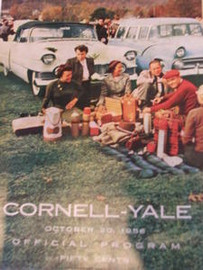 Cornell v Yale Football Program 1956