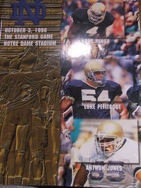 Notre Dame v Stanford Football Program 1998