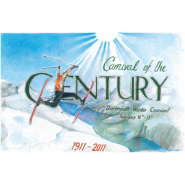 Dartmouth Winter Carnival Poster 2011 - 100th Anniversary