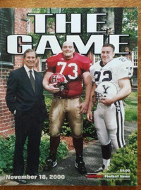 Harvard v Yale Football Program 2000