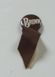 Brown University Pin with Ribbon