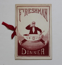 Harvard Freshman Dinner Program 1914