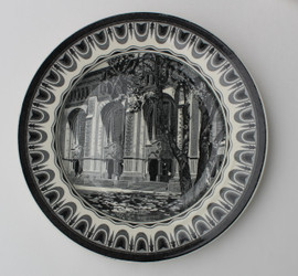 Stanford University Spode Plate - The Library