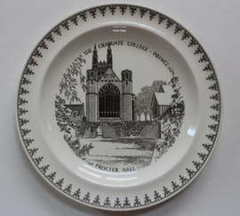 Proctor Hall - Graduate College Princeton Wedgwood Plate