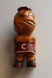 Colgate University Wooden Mascot