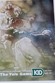 Dartmouth v Yale Football Program 1980