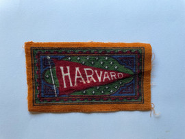 Vintage Harvard University Tobacco Premium Rug