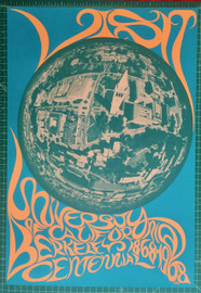 1968 Cal Berkeley Centennial Original Poster