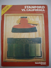 Stanford v California Football Program 1983