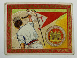 MIT Murad Cigarette Card 1909