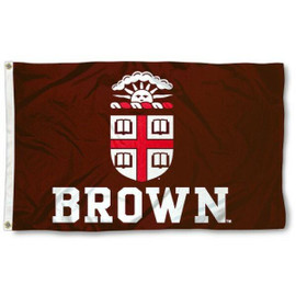 Large Brown University Flag