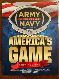 Army v Navy Football Program 2019