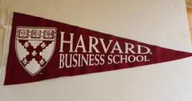 Harvard Business School Pennant