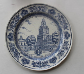 Yale Wedgwood Plate Pierson College