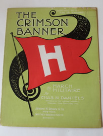 The Crimson Banner March  - Harvard Sheet Music
