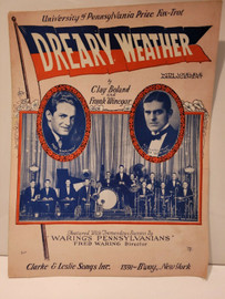 University of Pennsylvania Sheet Music : Dreary Weather