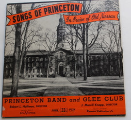 Songs of Princeton LP Record