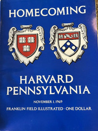 Harvard v. Penn Football Program 1969