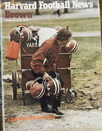 Harvard v. Brown Football Program 1972