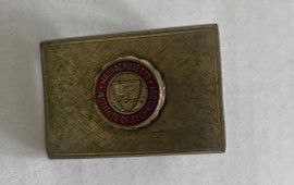 Vintage Brass Belt Buckle Massachusetts Institute of Technology